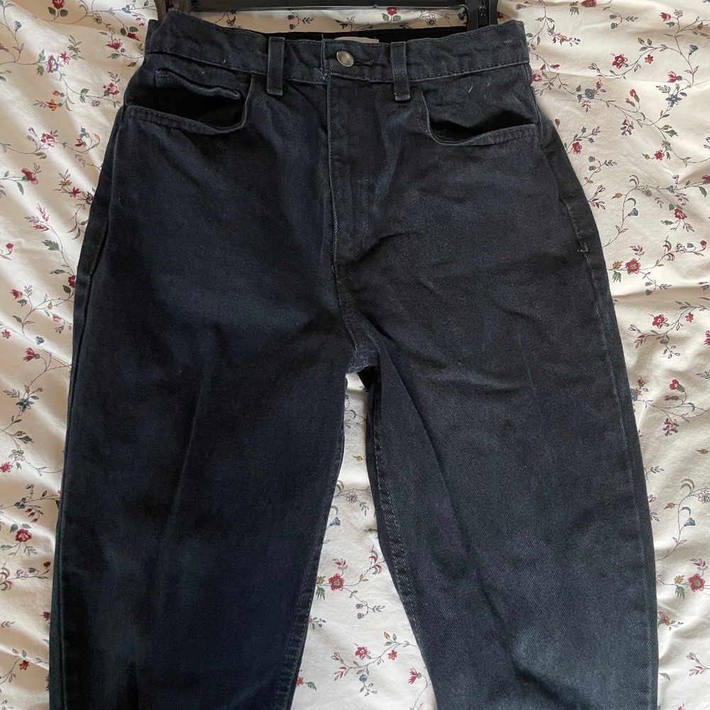 The High Waist Jean American Apparel Black Size 27